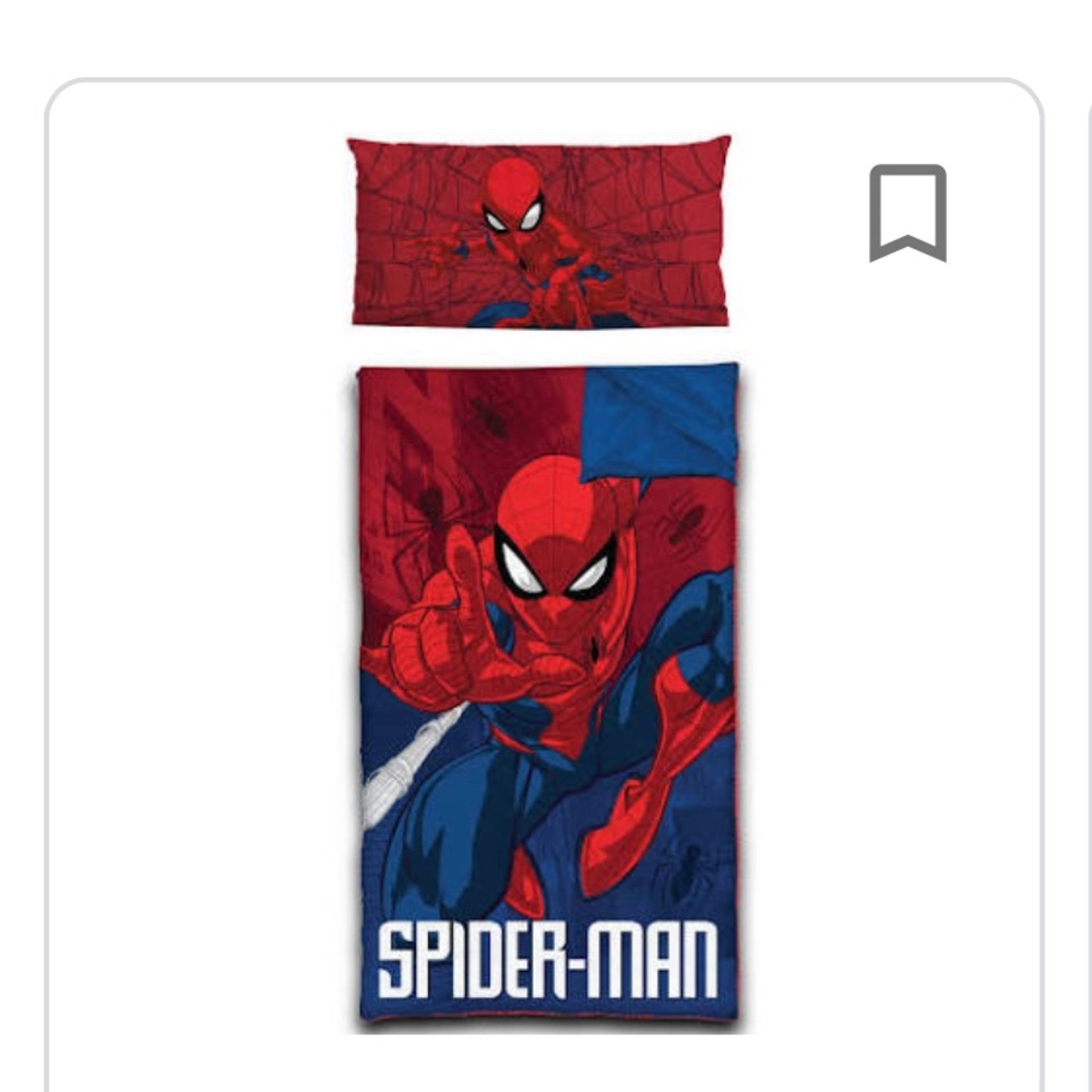 Spider man 2 piece slumber set